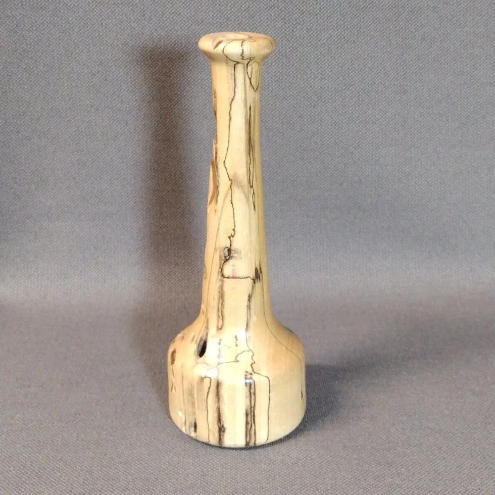 Rustic burl vase